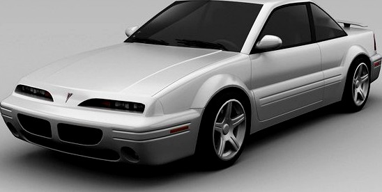 Pontiac Grand Prix 1995 Coupe 3D Model