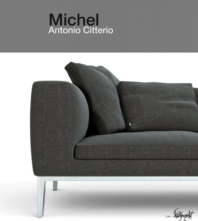 Michel sofa 3D Model