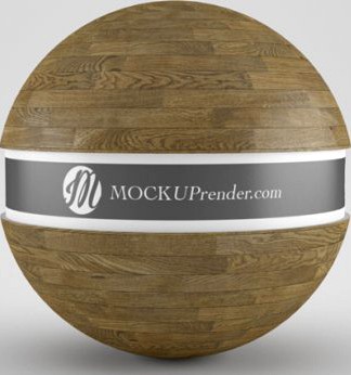 Oak Wood Flooring 3D Model