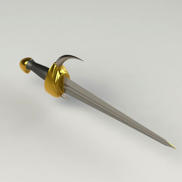 horned sword