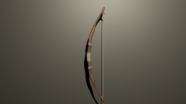 wooden bow