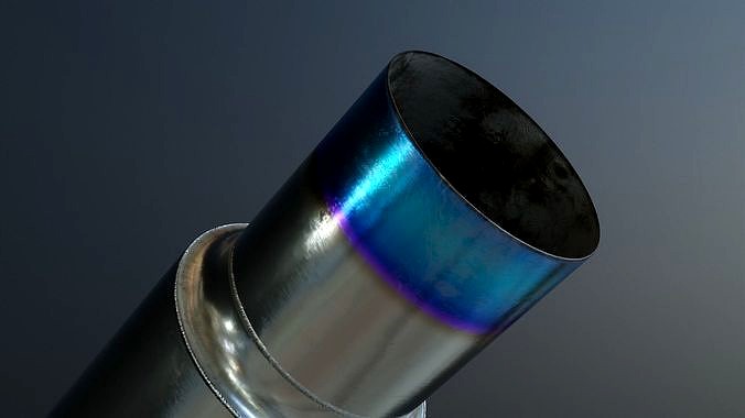 Anodized Car Exhaust