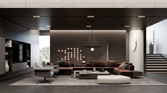 Minotti Modern Living Room