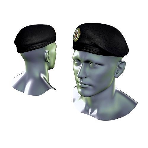 Special Forces Beret Low Poly