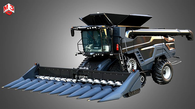 IDEAL - Combine Harvester - Corn Harvester Head
