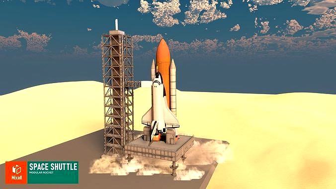 Space shuttle - modular rocket