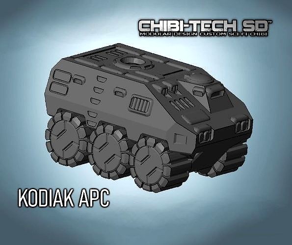 CHIBI-TECH SD - KODIAK APC | 3D