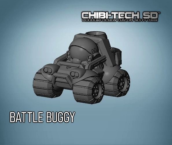 CHIBI-TECH SD - BATTLE BUGGY | 3D