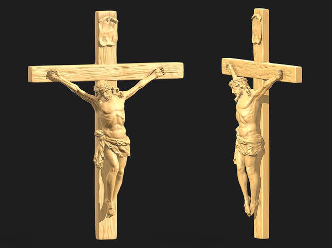 Jesus on the cross | 3D