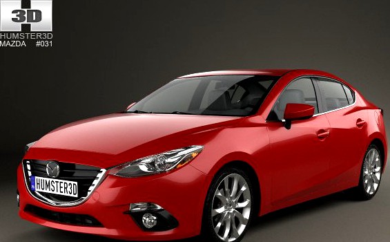 Mazda 3 sedan 2014 3D Model
