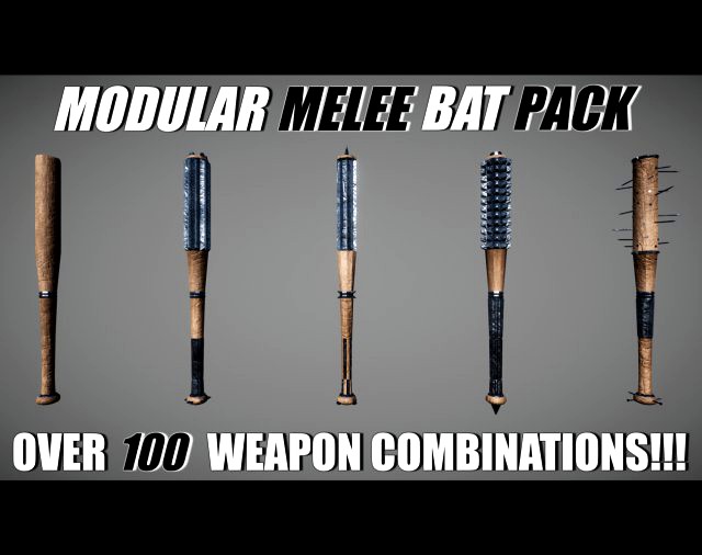 modular melee bat pack