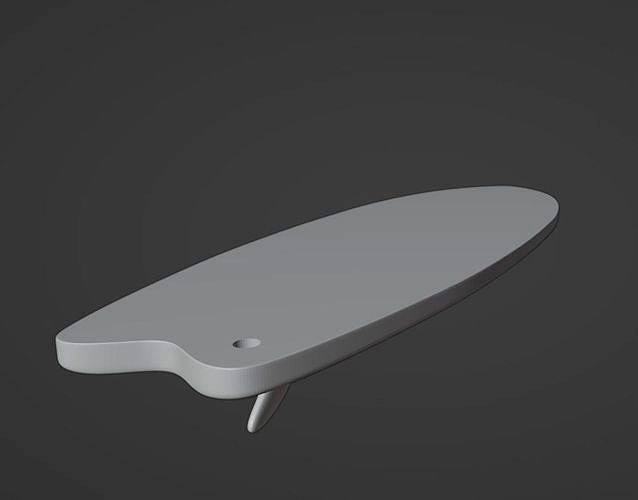 Finger Surfboard | 3D