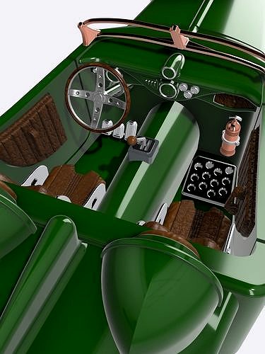 MCS Speedster Rod Interior Complete | 3D