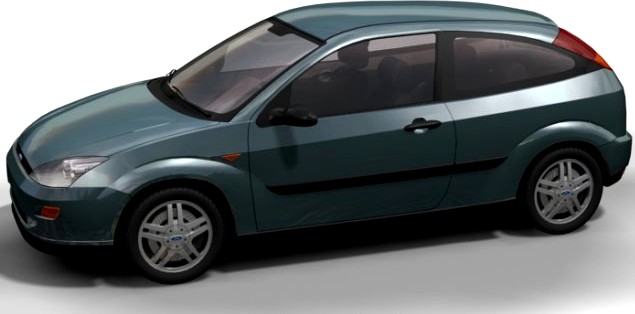 1998 Ford Focus 3D Model