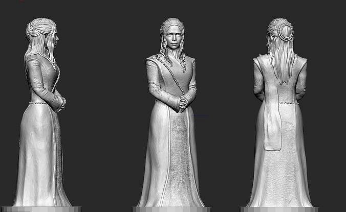 game of thrones mother of dragons | 3D