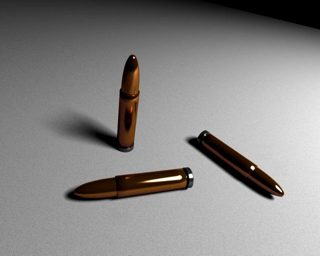 Bullets 3D Model