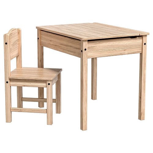 IKEA - SUNDVIK Childrens table  Childrens chair