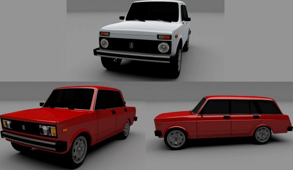 Lada Pack 3D Model