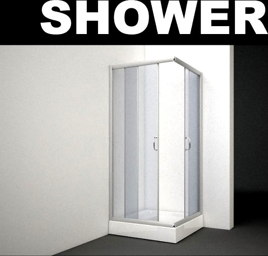 Shower 1 3D Model