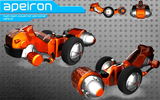 Apeiron Concept Vehicle 3D Model