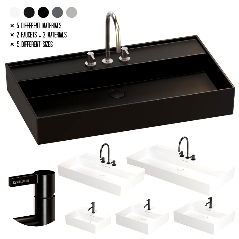 LAUFEN Kartell washbasin 01 (326216)