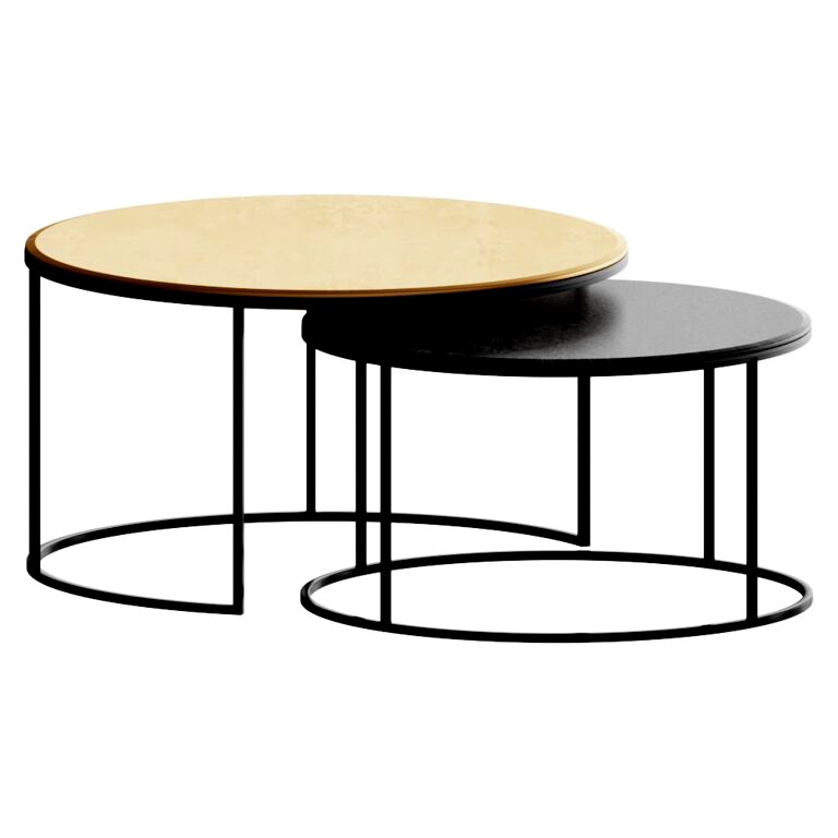 Knurl Nesting set of two coffee tables (326061)
