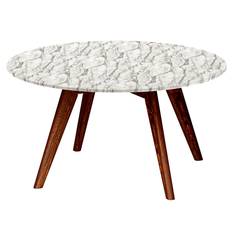 POLY & BARK Riley Marble Round Coffee Table (141921)