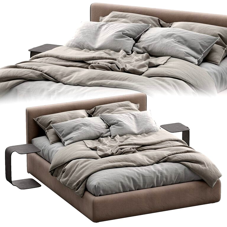 TANGRAM By Vibieffe Leather Bed (129996)