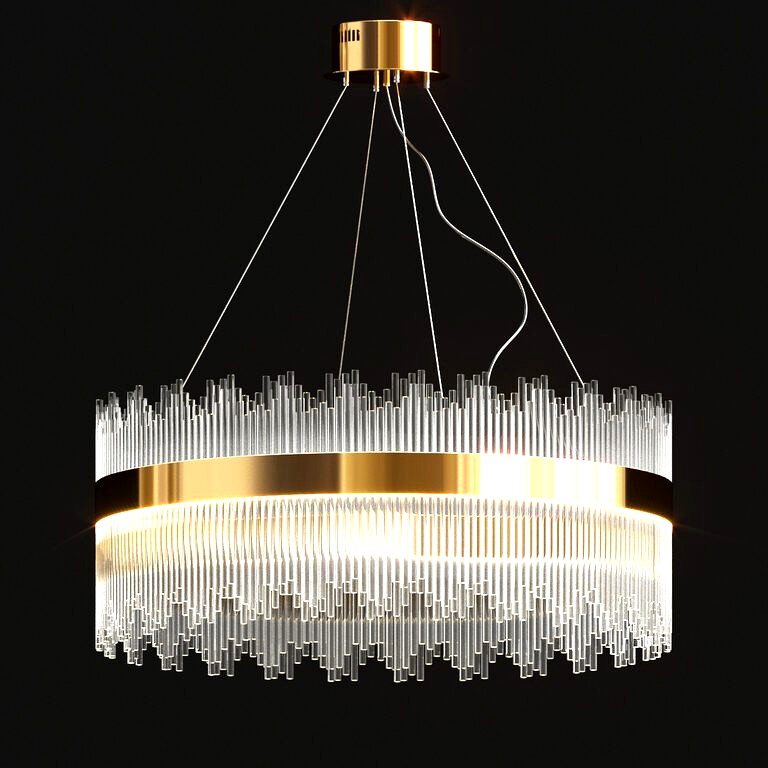 Contemporary crystal led chandelier  (126305)