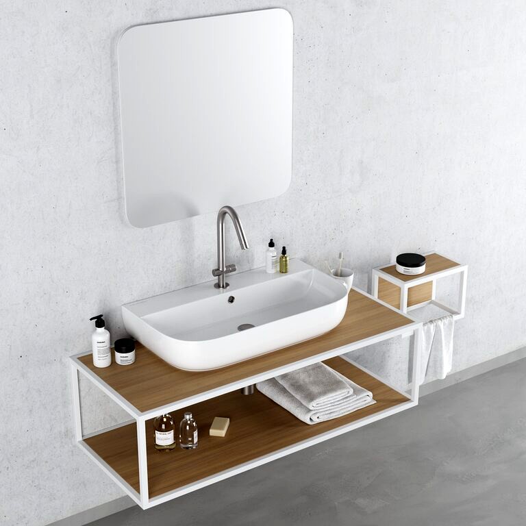 Scarabeo Ceramiche Frame Glam Washbasin (108354)