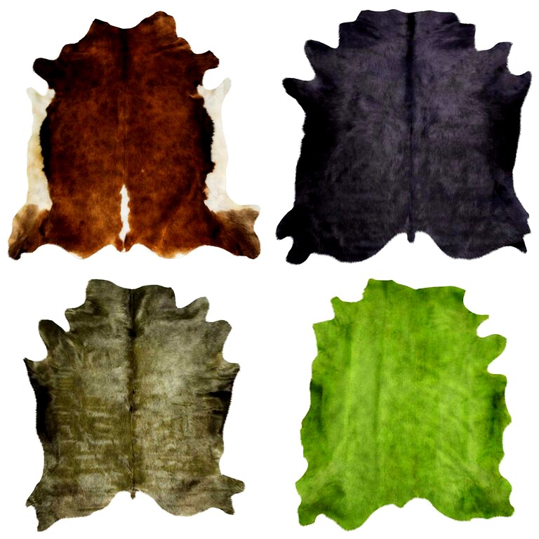 Four rugs from animal skins 06 (107198)
