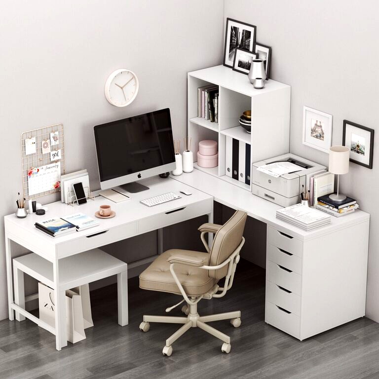 Ikea Corner Workplace (19032)