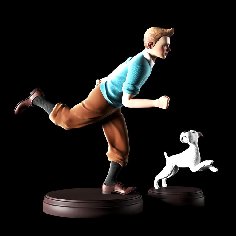 Tintin and his dog Snowy (17586)