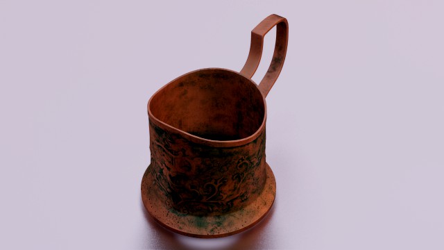 RUSTED JAR GAME READY LOW POLY
