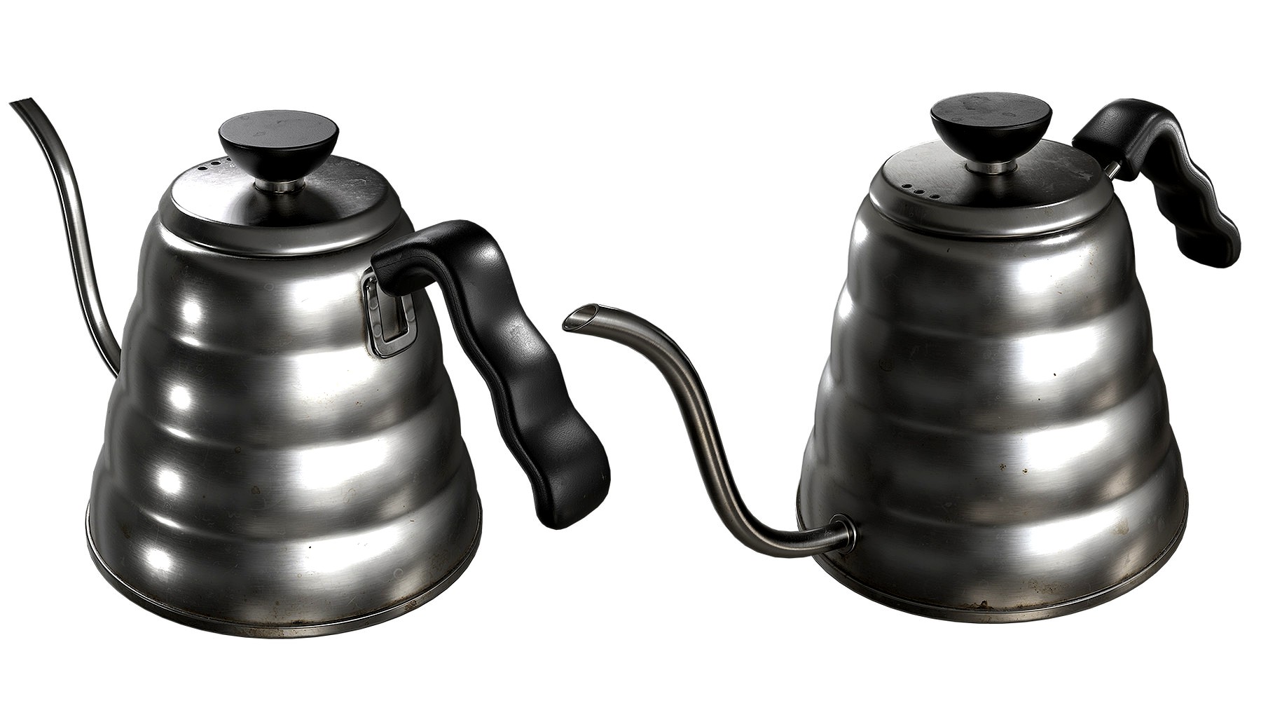 Low-poly PBR Tea/Coffee Drip Kettle - 002