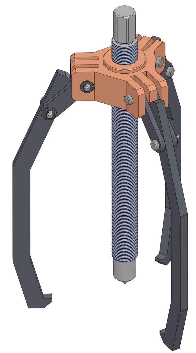 3-Jaw Bearing Puller