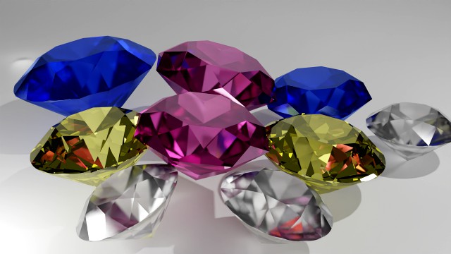 Diamons colours