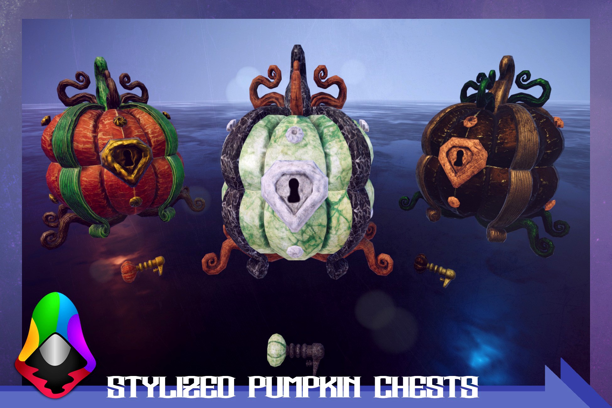 Stylized Chests: Pumpkin Chest