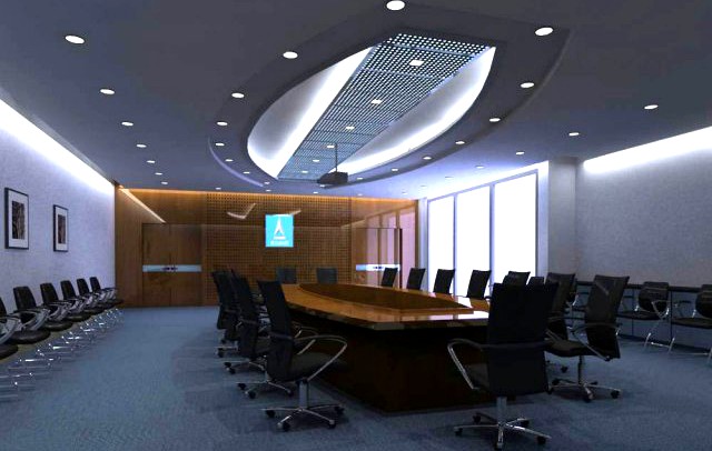 Conference Room 08 3D Model