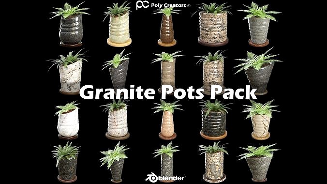 Granite Pots Pack