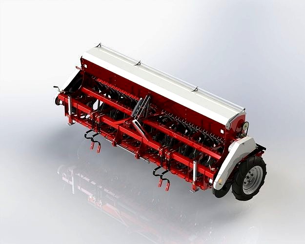 WG1007 - Mounted mechanical seed drill 270cm