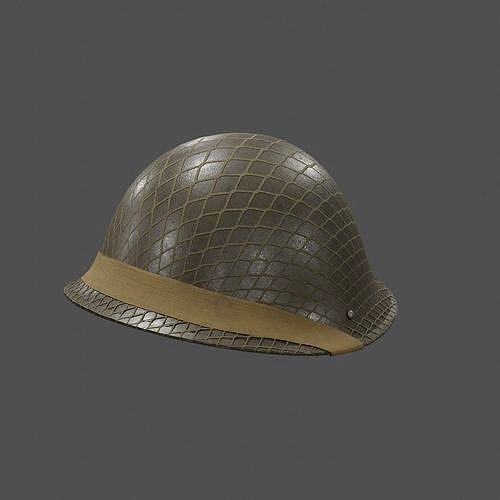Mk III Turtle helmet with netting