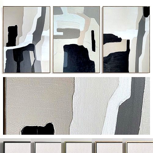Abstract Painting Set of 3 pieces - No 11