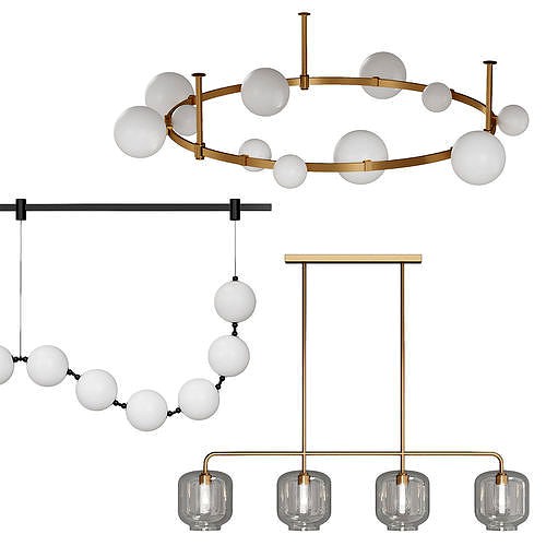 Pendant light set 3 models