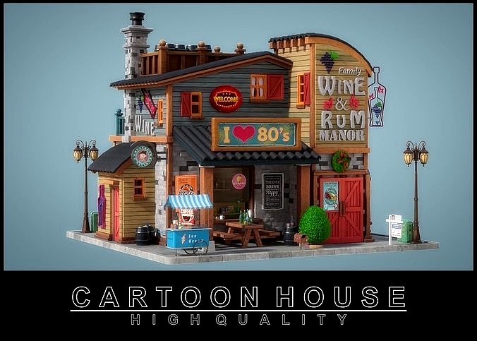 Cartoon House 03