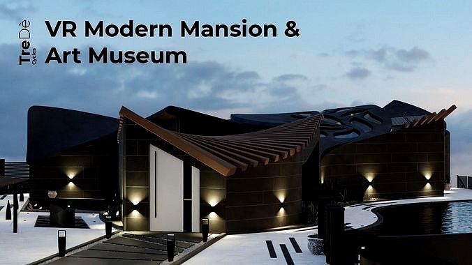 VR Modern Mansion and Art Museum