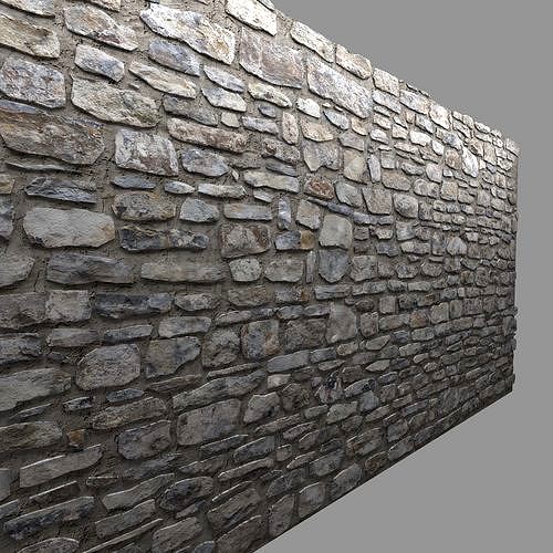 Masonry Stone Wall 2
