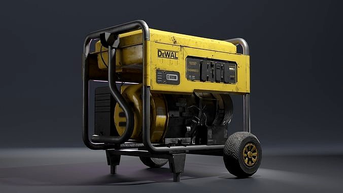 Mobile Generator Game Ready PBR