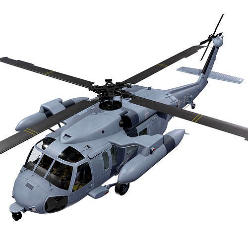 UH-60 Black Hawk South Korea Air Force Basic Animation