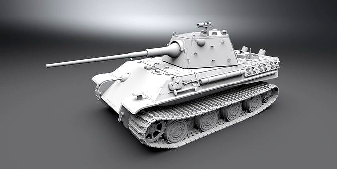 Panzer E50 scale model  | 3D